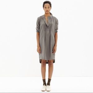 Madewell Pleated Tunic Dress